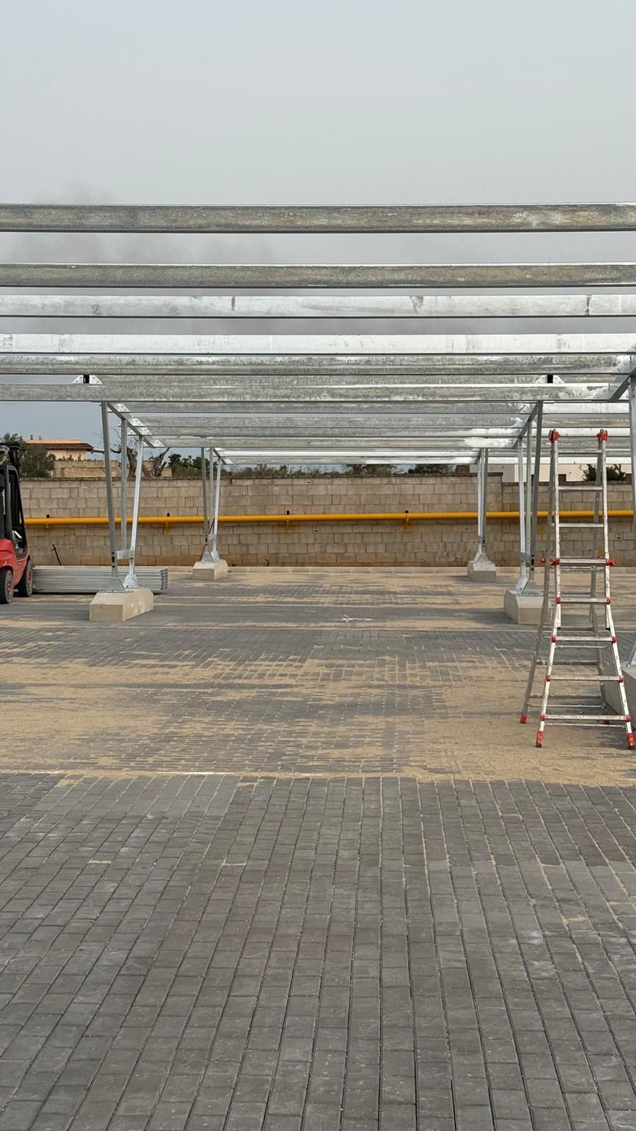 Msolar Easy Fast canopy site in Lecce, photo 7