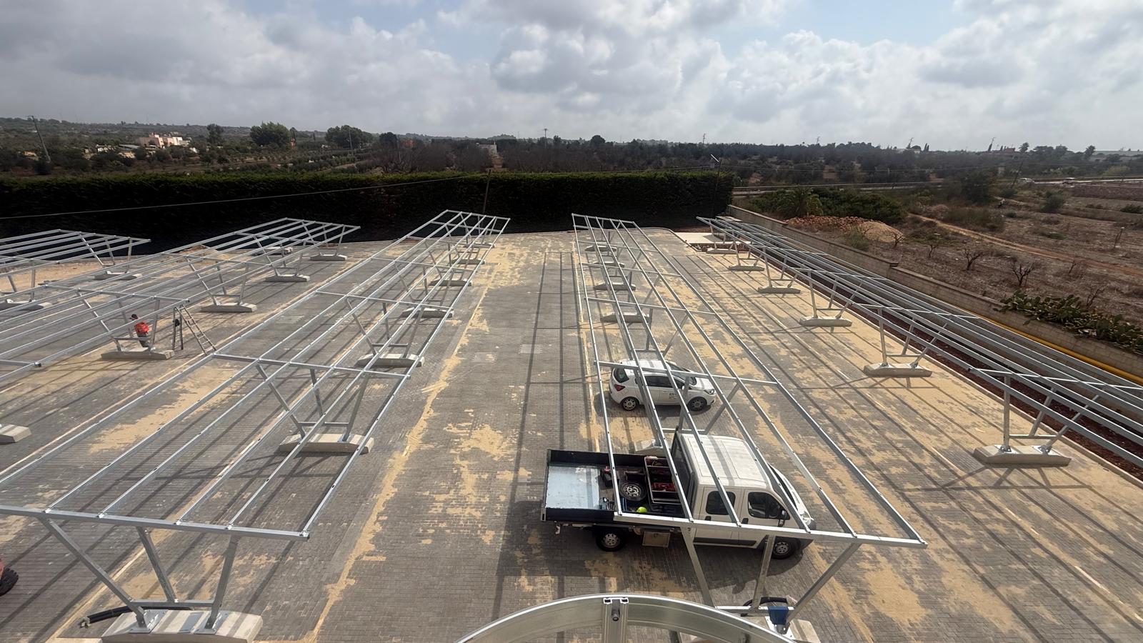 Msolar Easy Fast canopy site in Lecce, photo 4